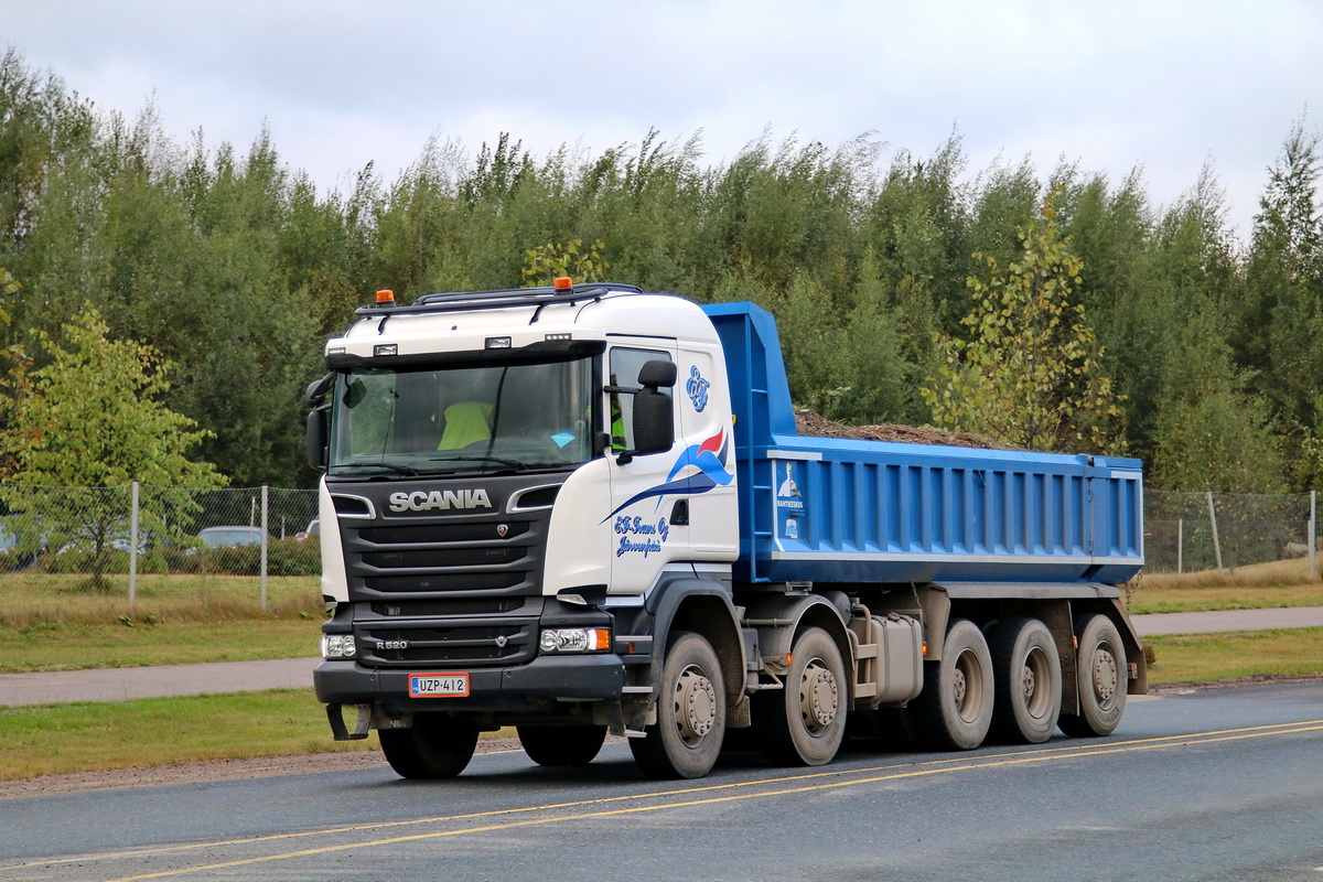 Финляндия, № UZP-412 — Scania ('2013) R520