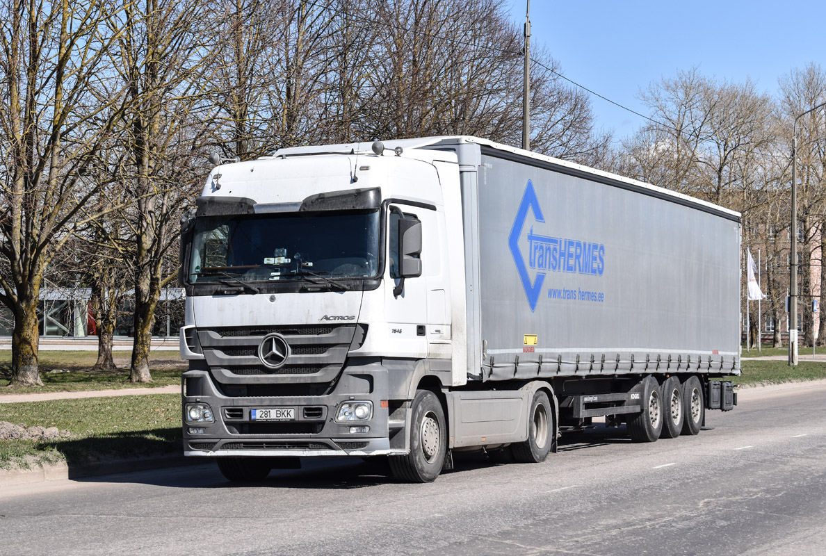 Эстония, № 281 BKK — Mercedes-Benz Actros ('2009) 1846