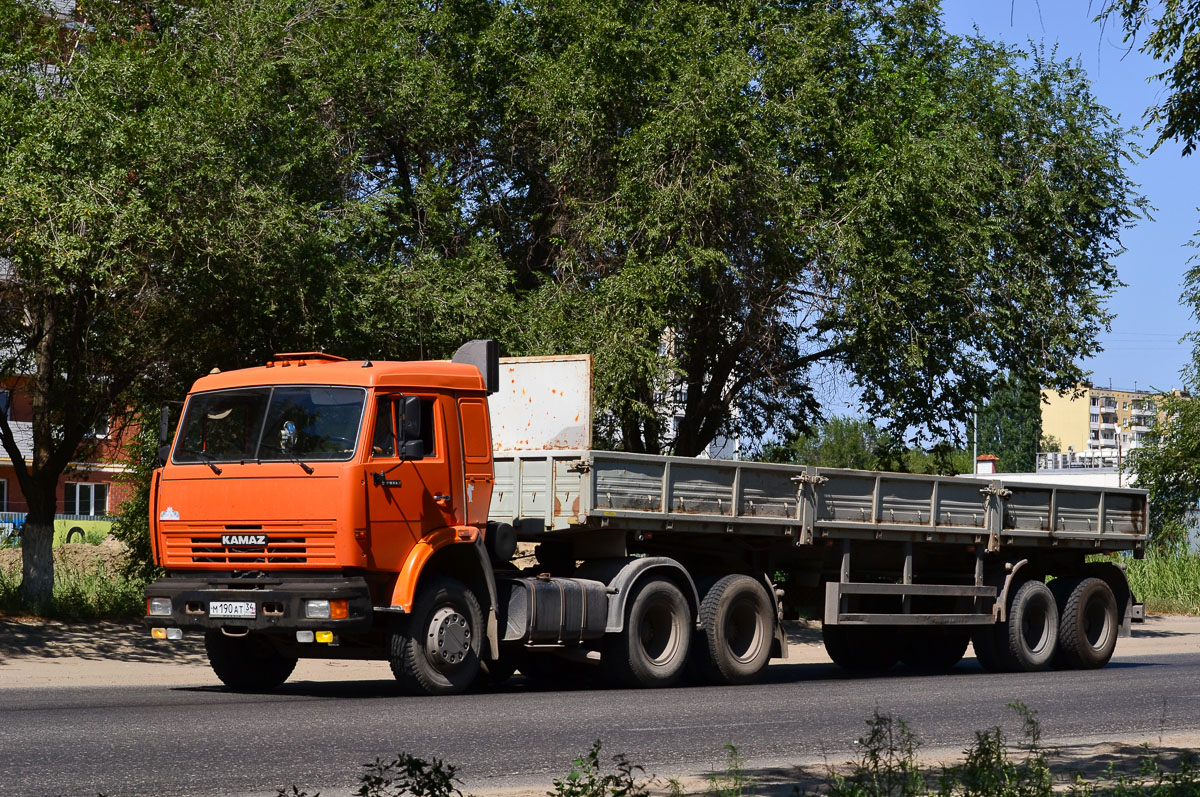 Волгоградская область, № М 190 АТ 34 — КамАЗ-54115-15 [54115R]