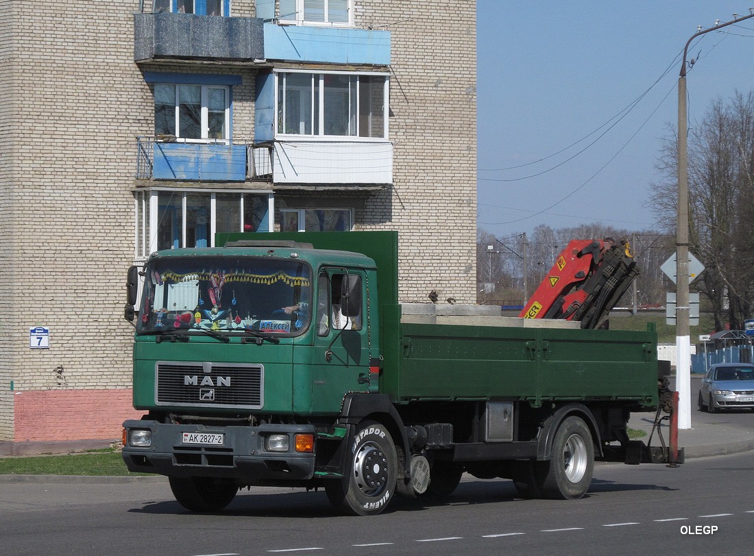 Витебская область, № АК 2827-2 — MAN F90 (общая модель)