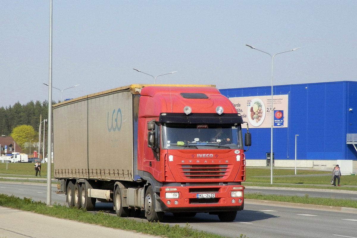 Латвия, № KL-2422 — IVECO Stralis ('2002) 430