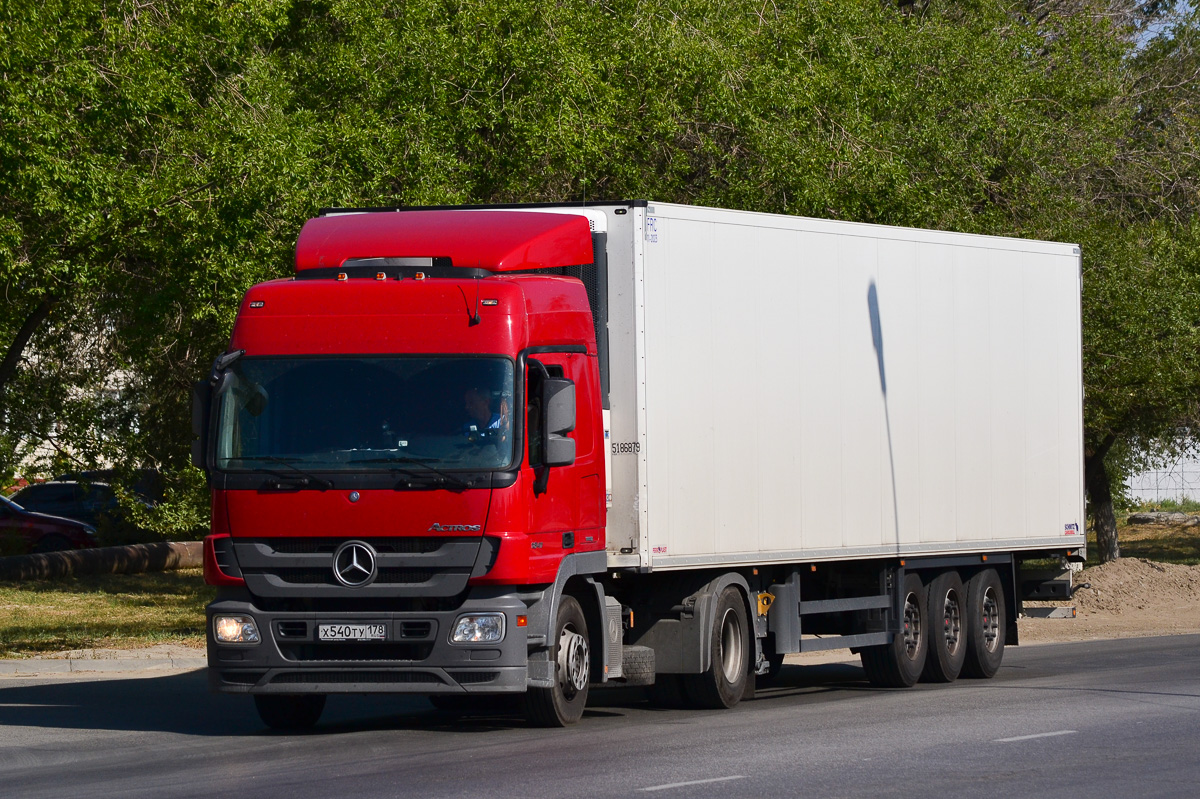 Санкт-Петербург, № Х 540 ТУ 178 — Mercedes-Benz Actros '09 1841 [Z9M]