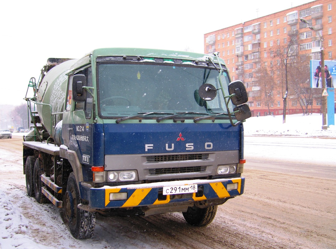 Удмуртия, № С 291 ММ 18 — Mitsubishi Fuso (общая модель)