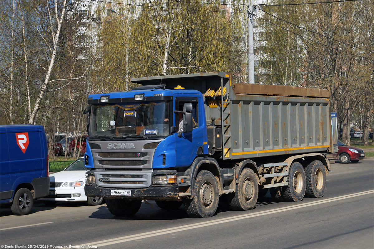 Московская область, № У 966 СХ 190 — Scania ('2011) P380