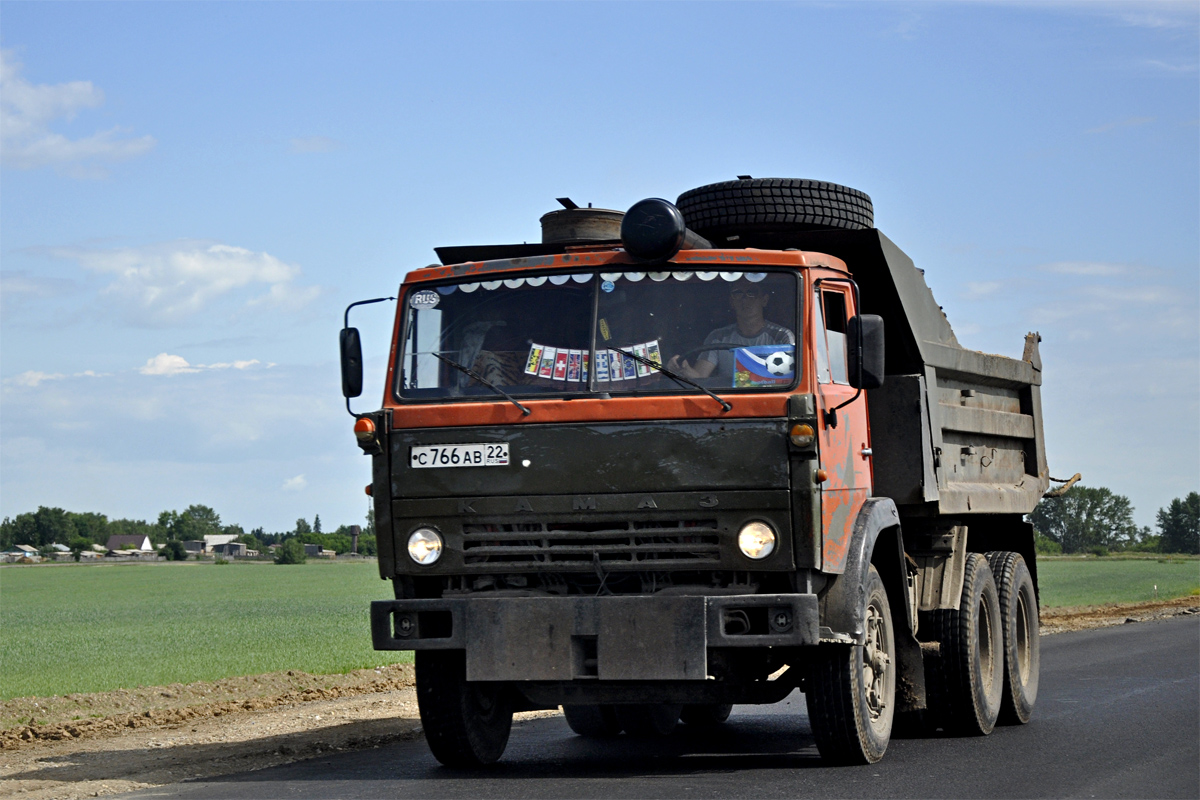 Алтайский край, № С 766 АВ 22 — КамАЗ-55111 [551110]