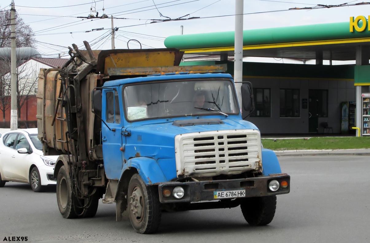 Днепропетровская область, № АЕ 6784 НК — ЗИЛ-433362