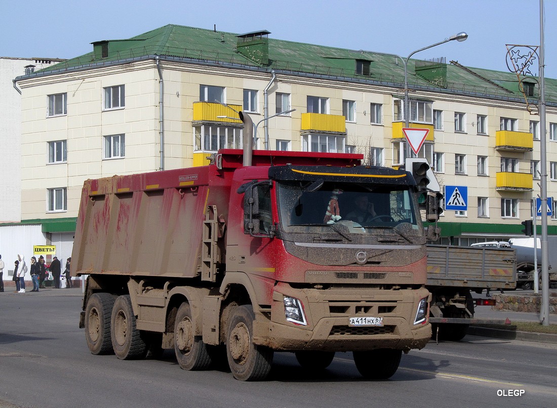 Смоленская область, № А 411 НХ 67 — Volvo ('2013) FMX.420 [X9P]