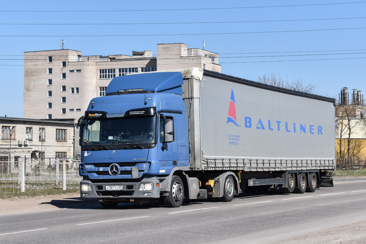 Архангельская область, № К 387 ТС 29 — Mercedes-Benz Actros ('2009) 1844