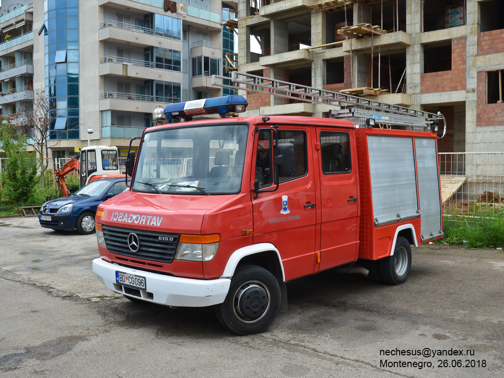 Черногория, № BD CG096 — Mercedes-Benz Vario (общ.м)