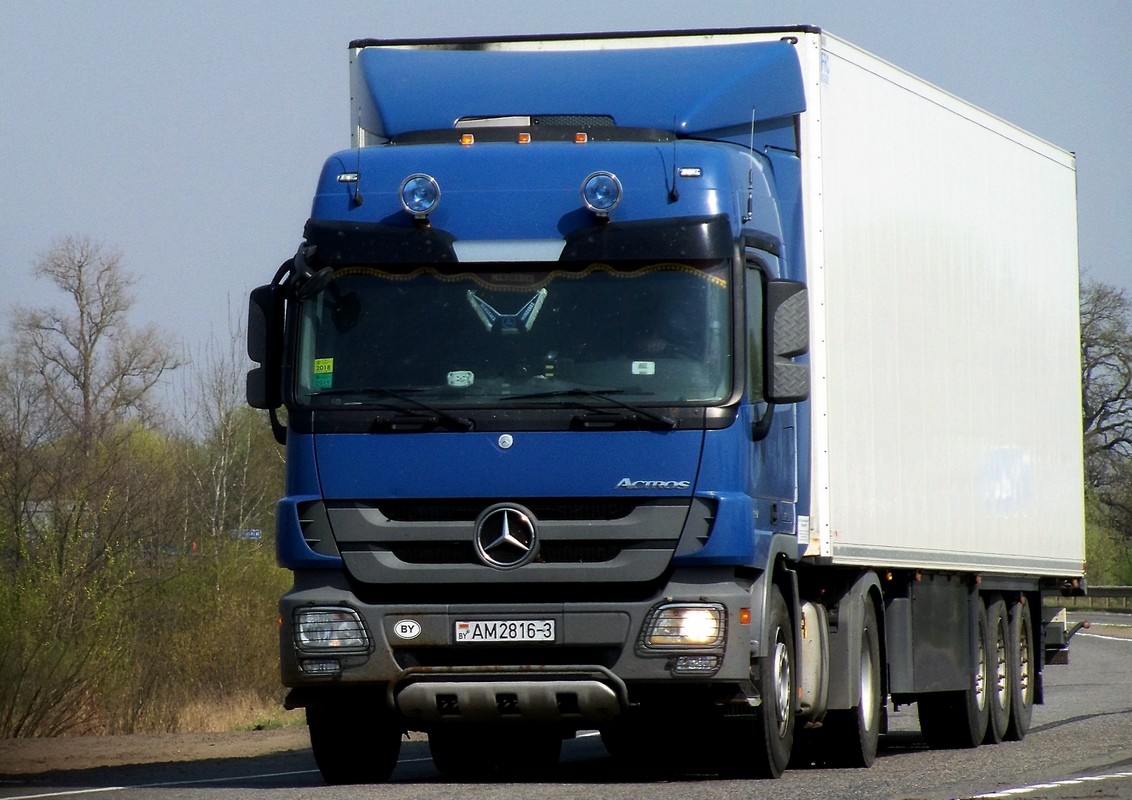 Гомельская область, № АМ 2816-3 — Mercedes-Benz Actros ('2009)