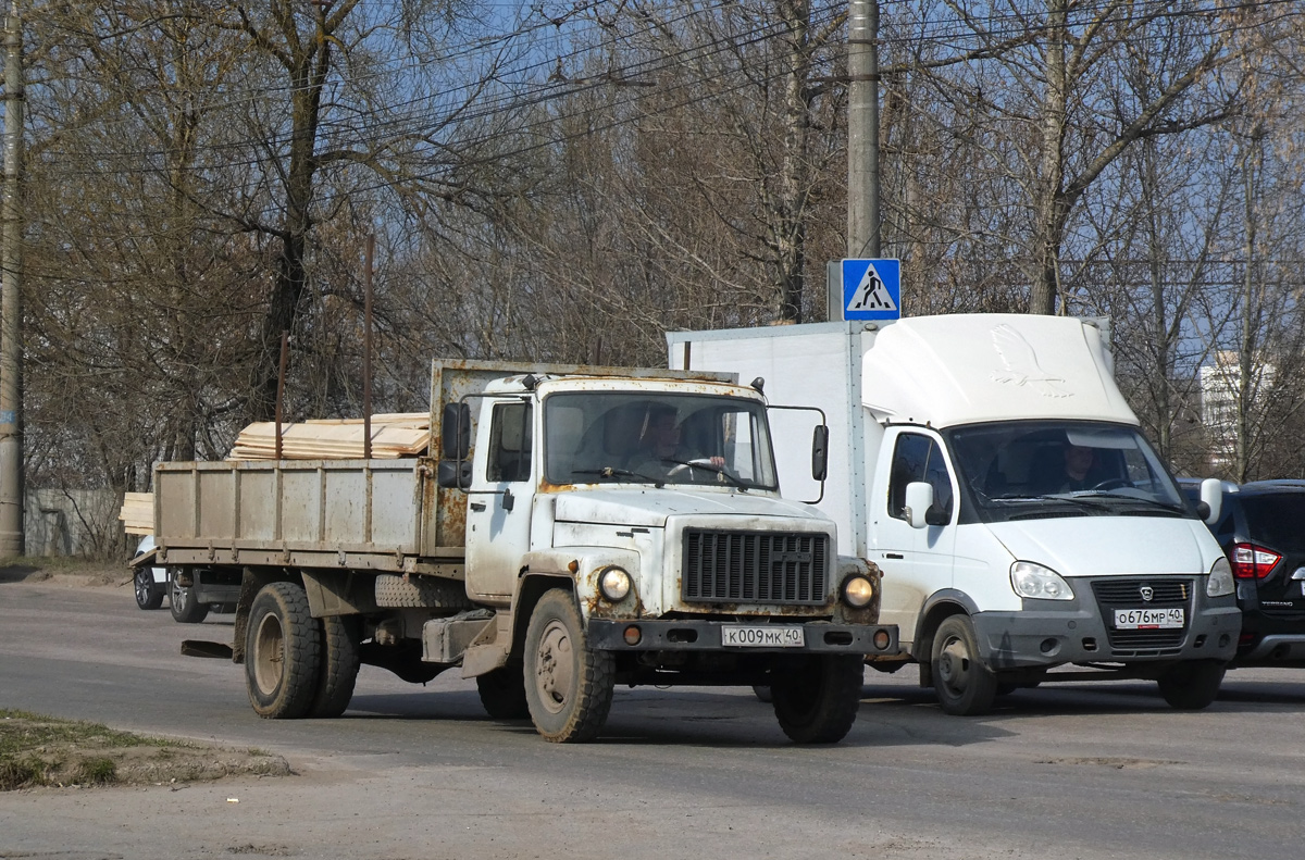 Калужская область, № К 009 МК 40 — ГАЗ-3309