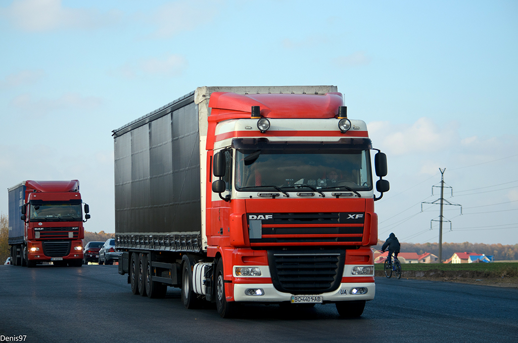 Львовская область, № ВС 4401 АВ — DAF XF105 FT