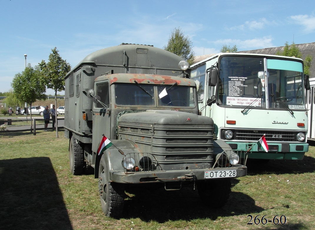 Венгрия, № OT 23-28 — Csepel D-344; Венгрия — VII. Nemzetközi Ikarus, Csepel és Veteránjármű Találkozó, Polgár (2014)