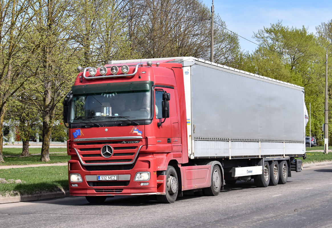 Эстония, № 932 MEZ — Mercedes-Benz Actros ('2003) 1844