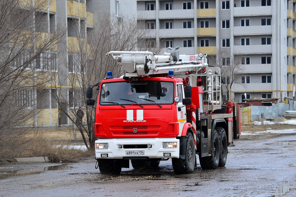 Волгоградская область, № В 891 УК 134 — КамАЗ-43118-46