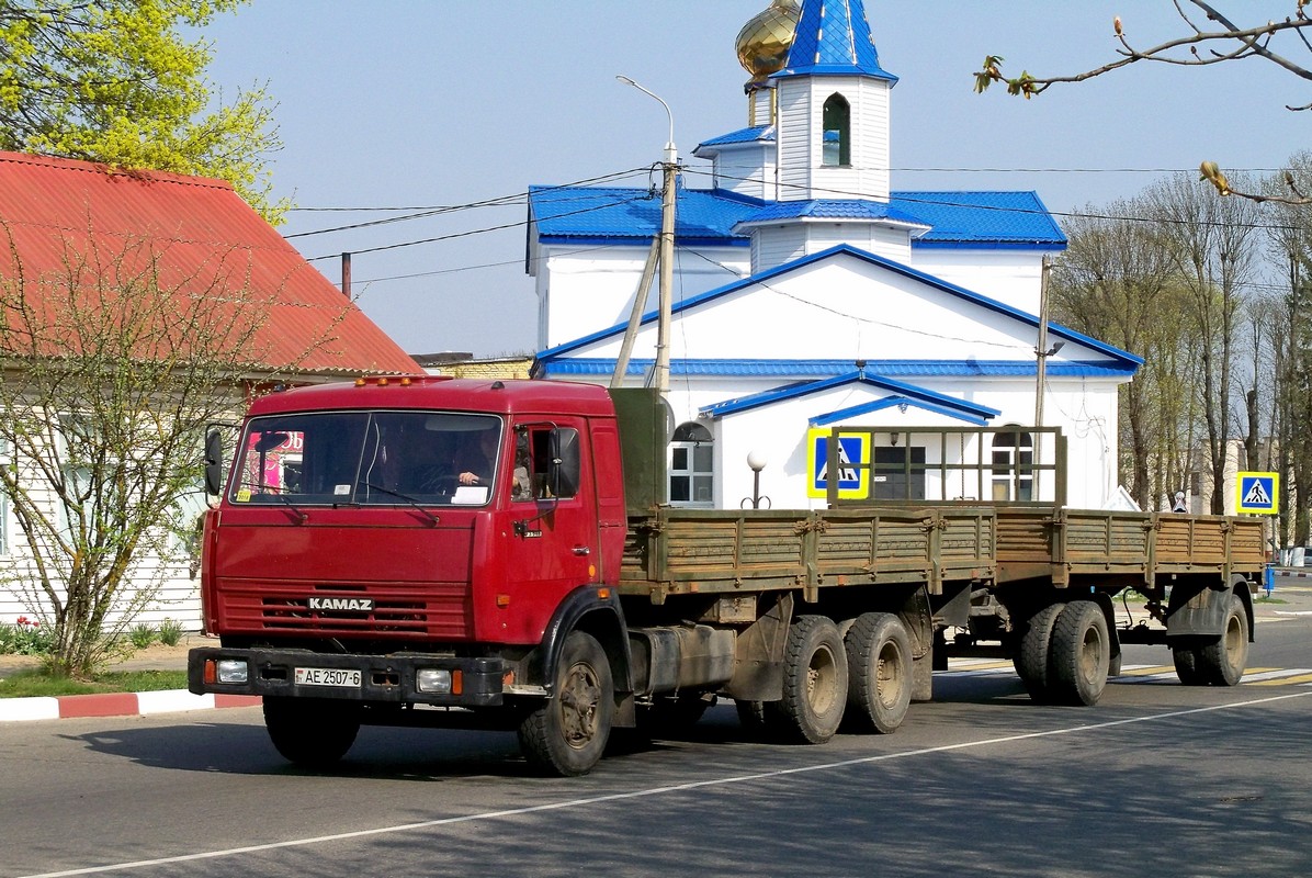 Могилёвская область, № АЕ 2507-6 — КамАЗ-53213