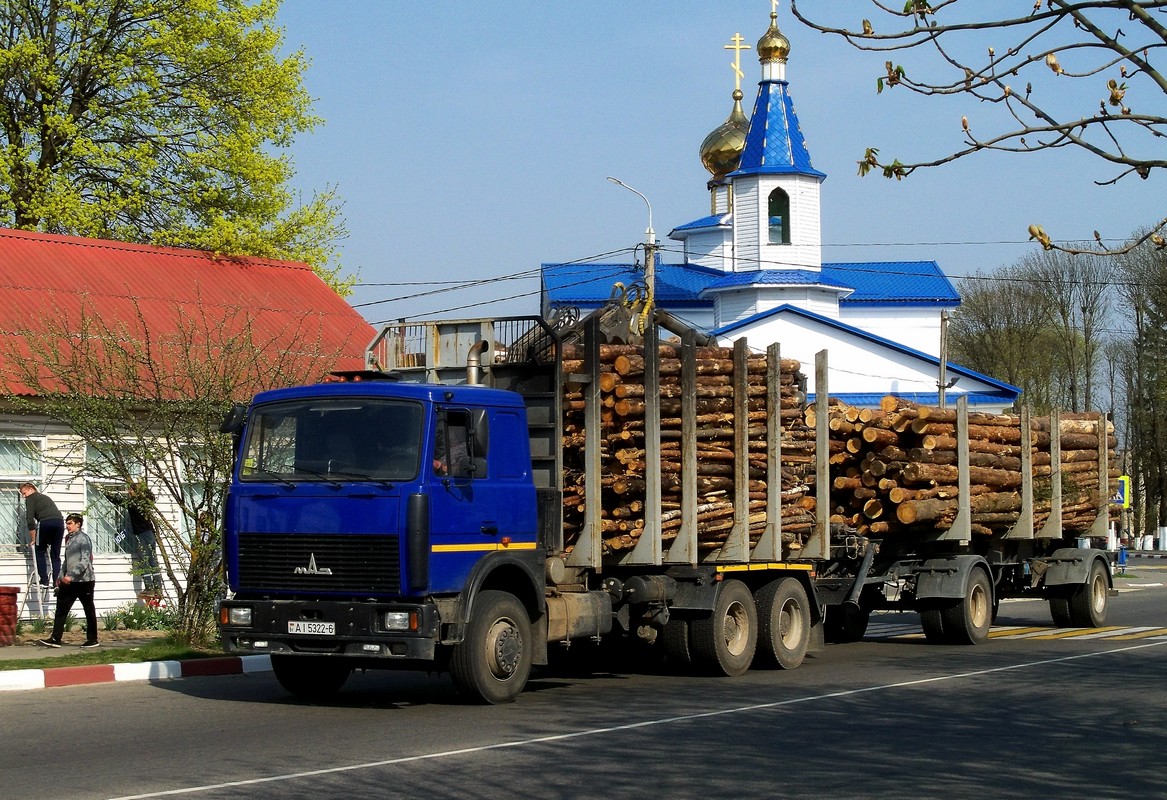 Могилёвская область, № АІ 5322-6 — МАЗ-6303 (общая модель)