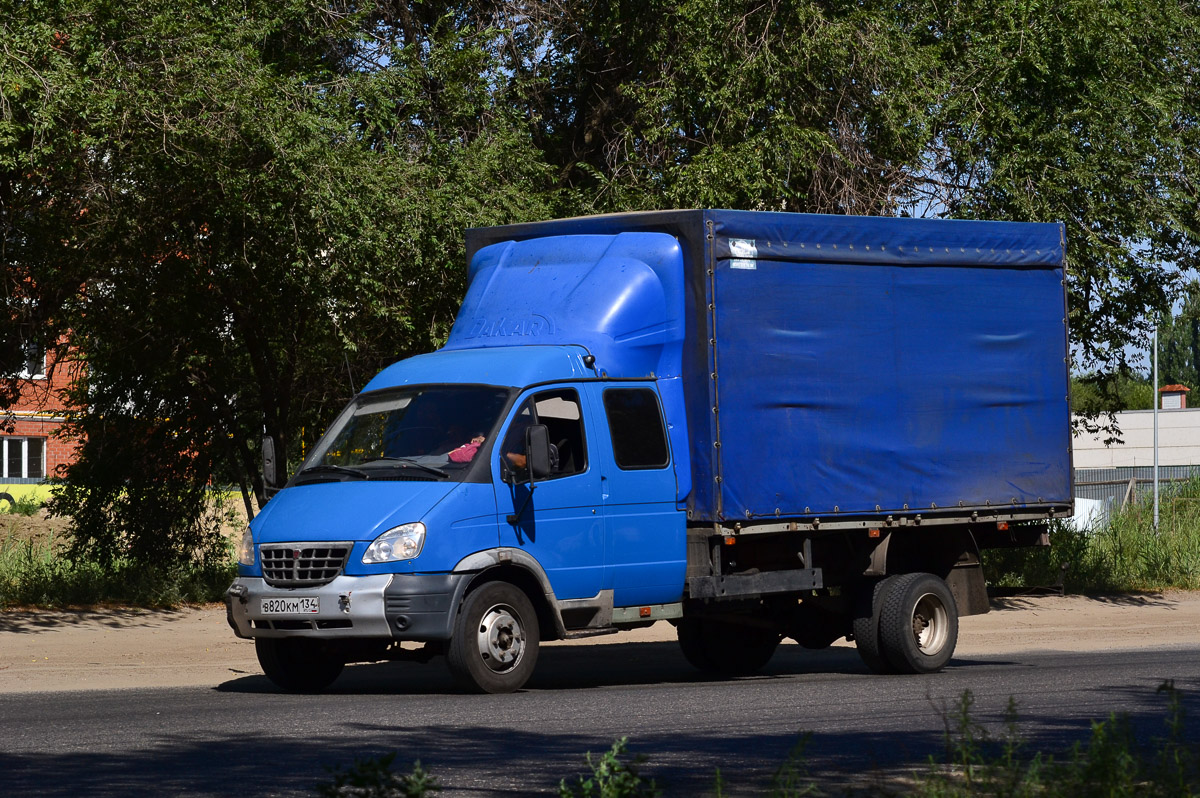 Волгоградская область, № В 820 КМ 134 — ГАЗ-331063 "Валдай"