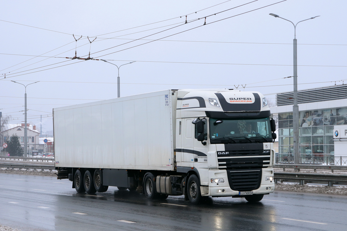 Польша, № LLU 50034 — DAF XF105 FT