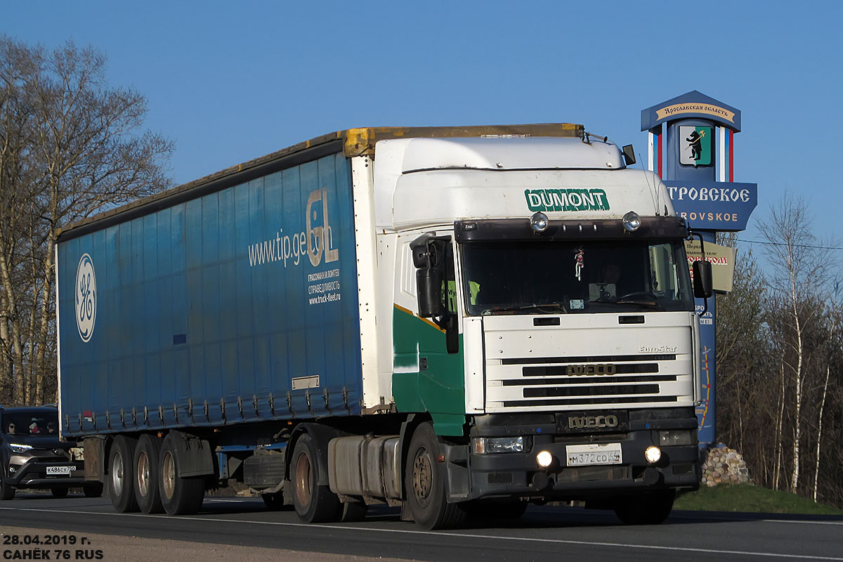 Костромская область, № М 372 СО 44 — IVECO EuroStar