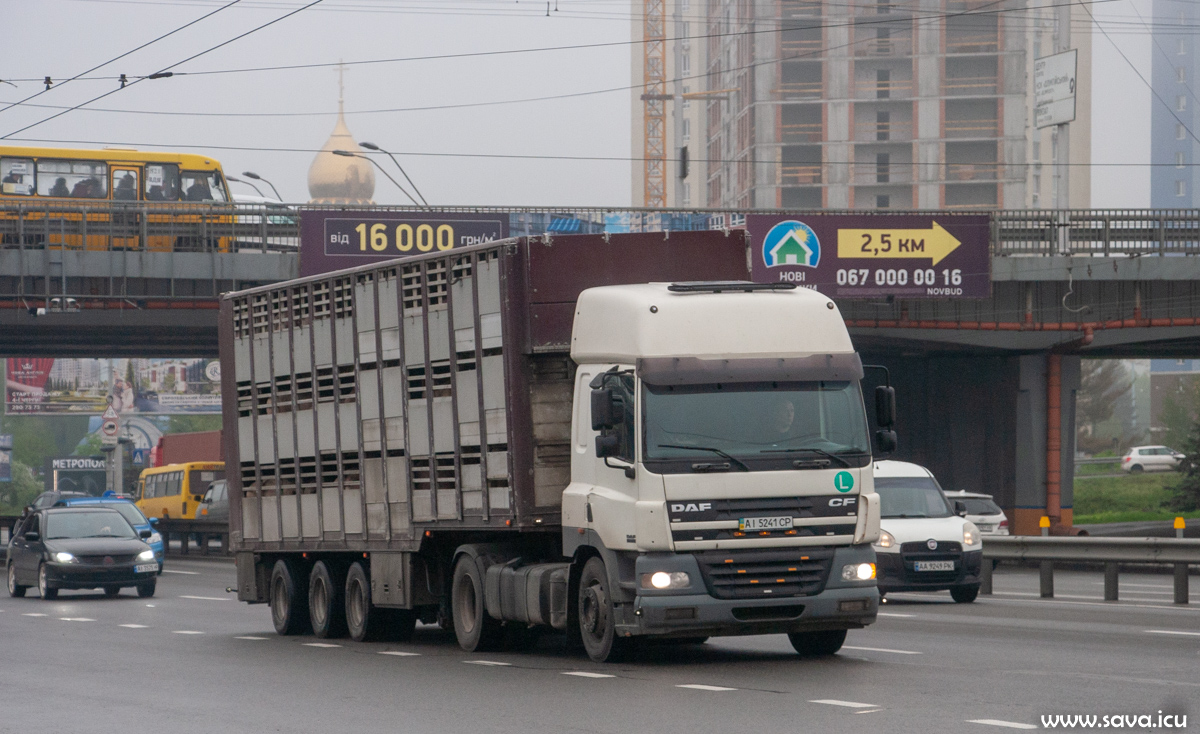 Киевская область, № АІ 5241 СР — DAF CF85 FT