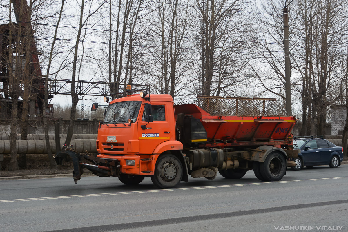 Архангельская область, № К 215 УТ 29 — КамАЗ-43253-H3