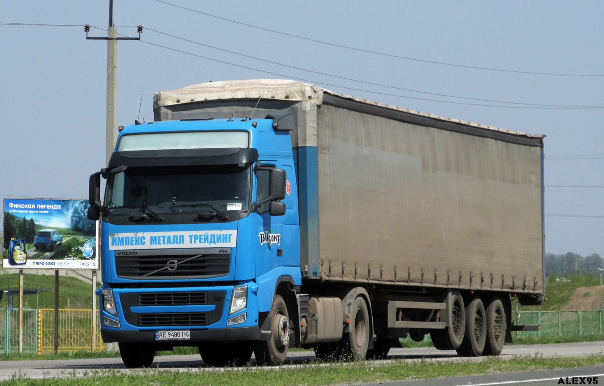 Днепропетровская область, № АЕ 9480 ІК — Volvo ('2008) FH.460