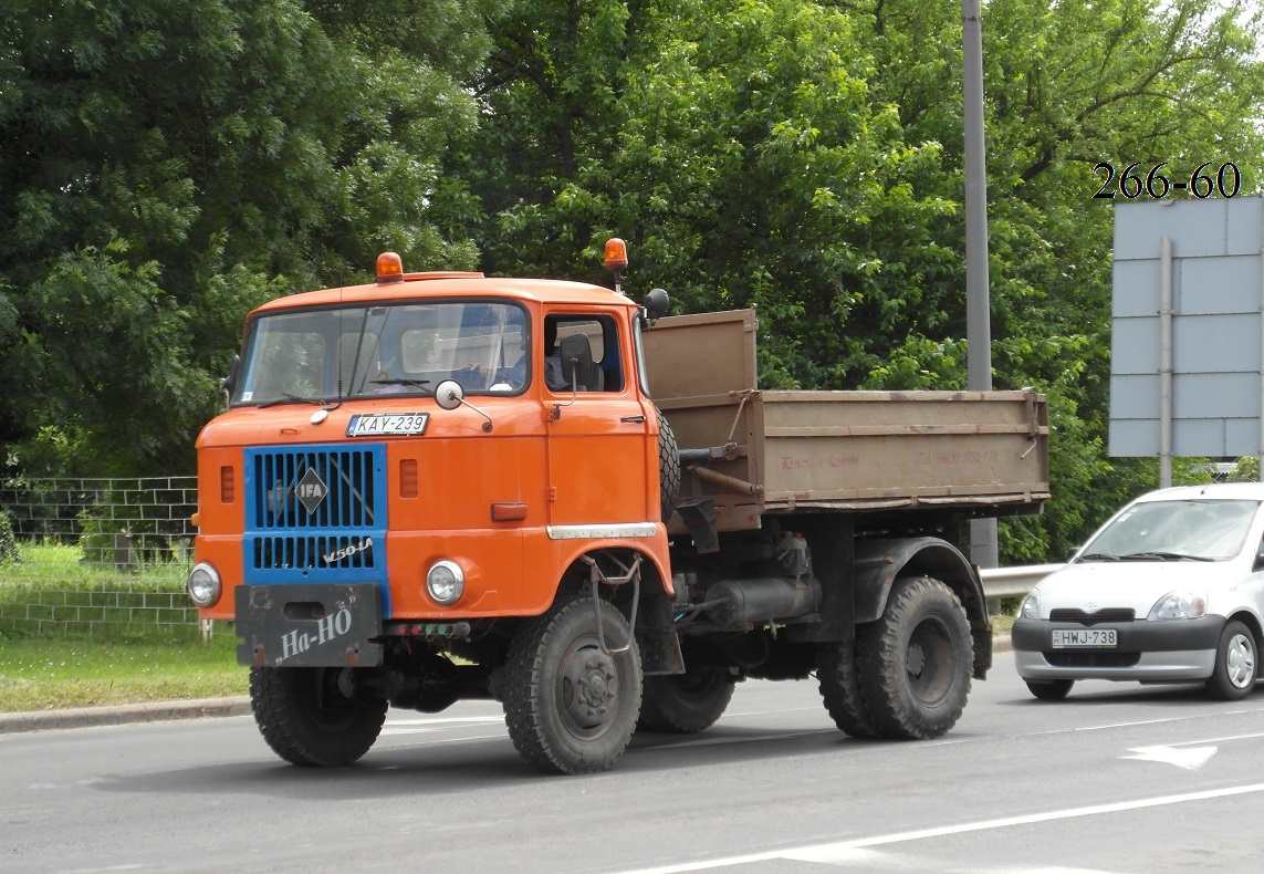 Венгрия, № KAY-239 — IFA W50LA/K, LA/Z