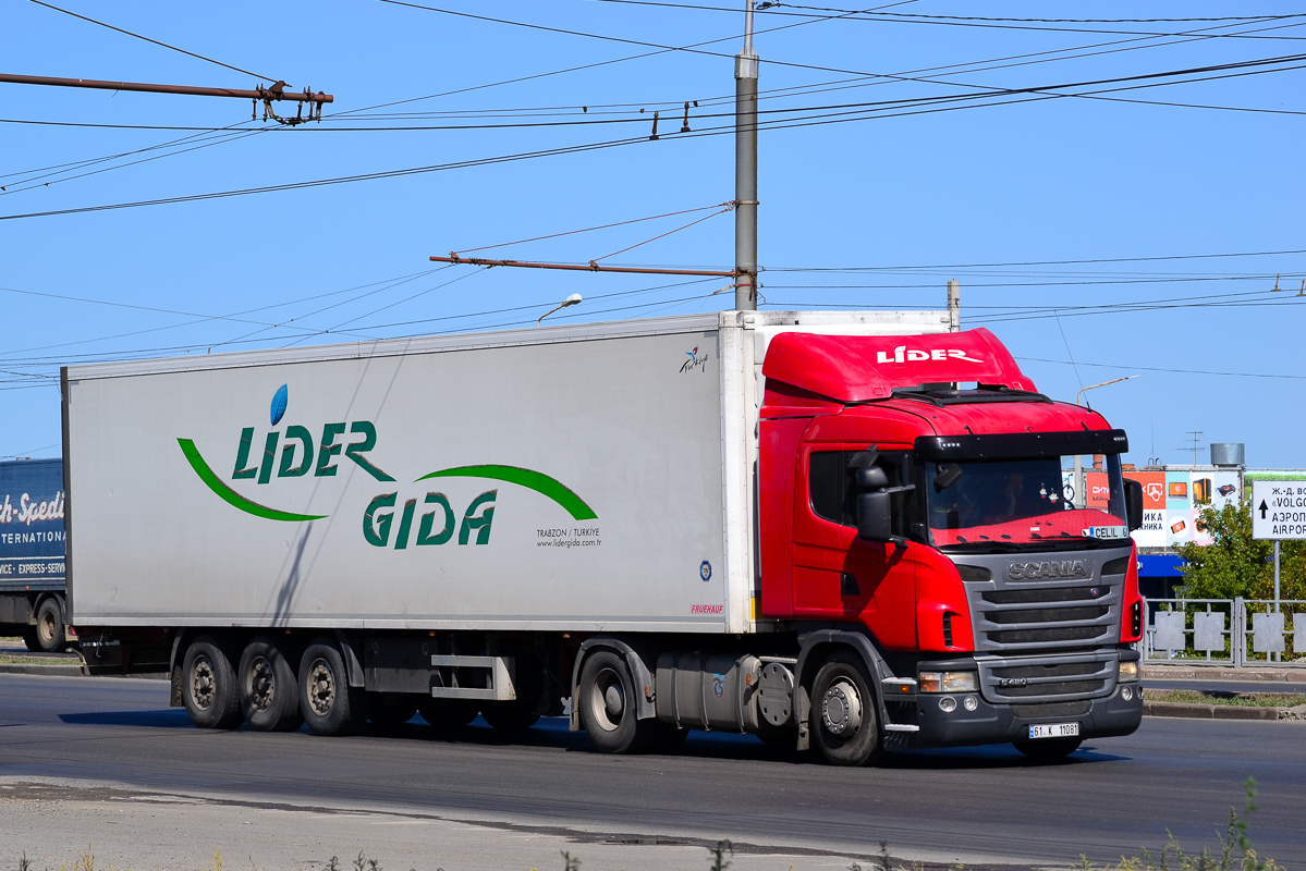 Турция, № 61 K 11081 — Scania ('2009) G420