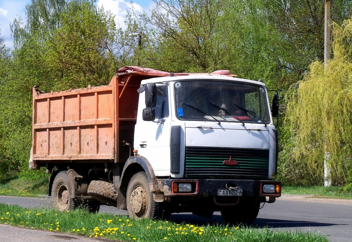 Могилёвская область, № АА 6452-6 — МАЗ-5551 (общая модель)