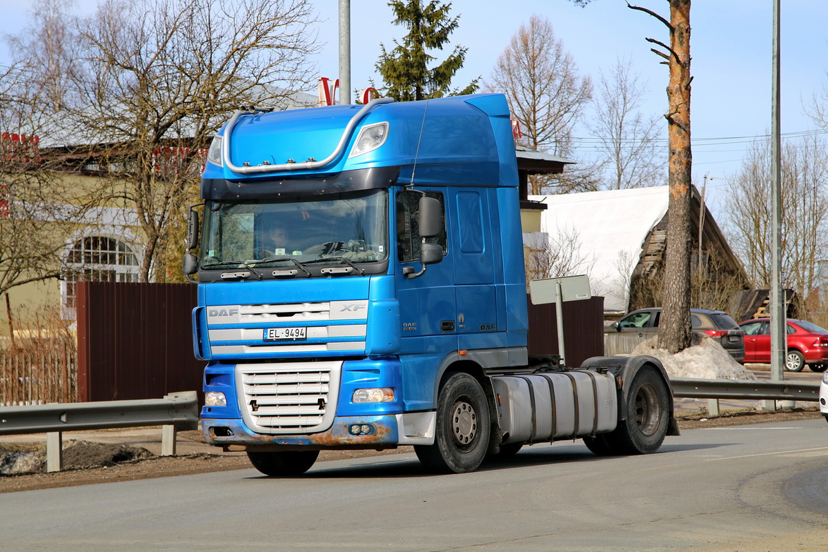 Латвия, № EL-9494 — DAF XF105 FT