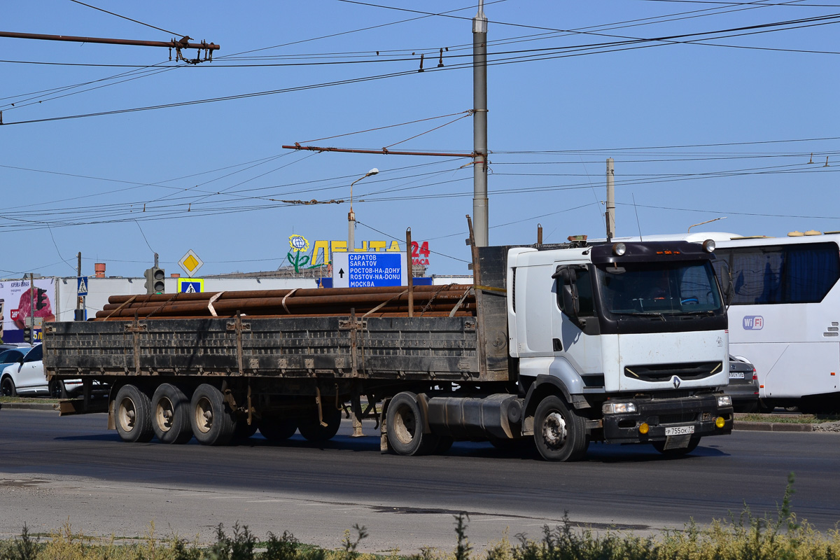 Тульская область, № Р 755 ОК 71 — Renault Premium ('1996)