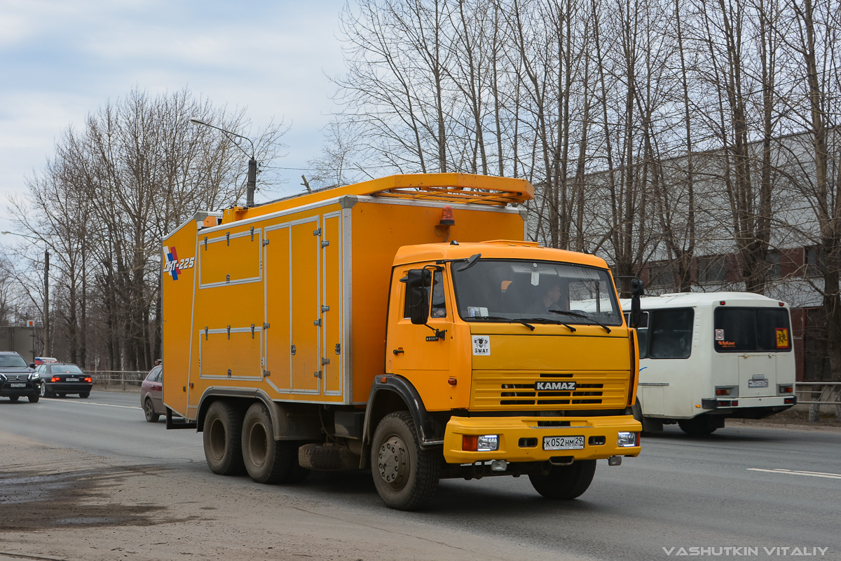 Архангельская область, № К 052 НМ 29 — КамАЗ-65115 [651150]