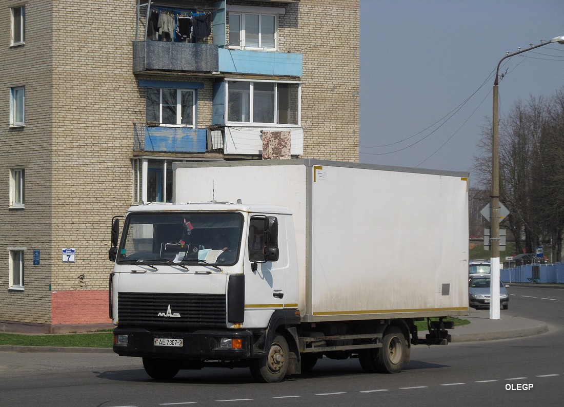 Витебская область, № АЕ 7307-2 — МАЗ-4371 (общая модель)