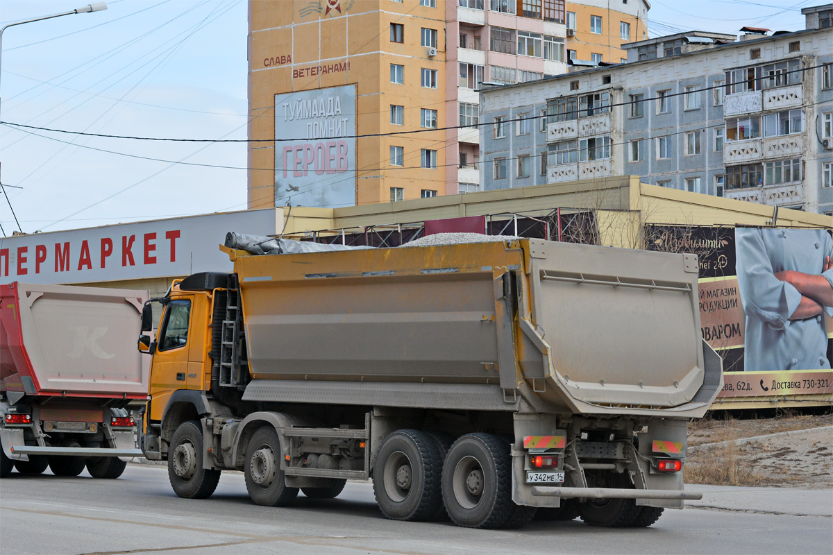 Саха (Якутия), № У 342 МЕ 14 — Volvo ('2013) FMX.460 [X9P]