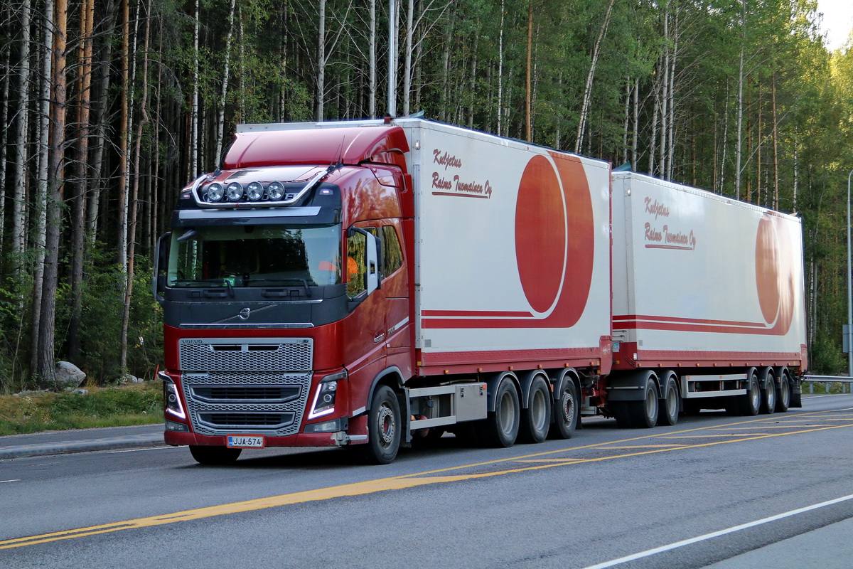 Финляндия, № JJA-574 — Volvo ('2012) FH16.700