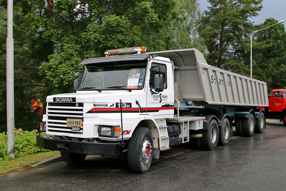 Финляндия, № AGO-982 — Scania (II) T-Series 113H