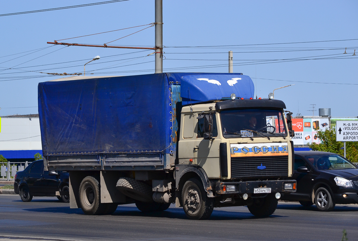 Волгоградская область, № В 534 РК 134 — МАЗ-53366