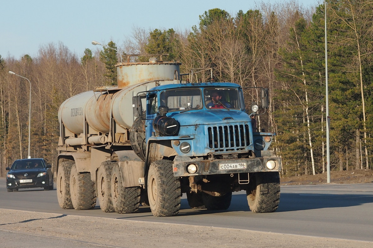 Ханты-Мансийский автоном.округ, № С 004 АВ 186 — Урал-44202-31