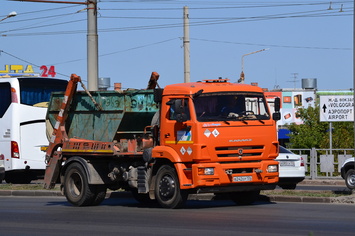 Волгоградская область, № В 242 ЕР 134 — КамАЗ-43253-R4