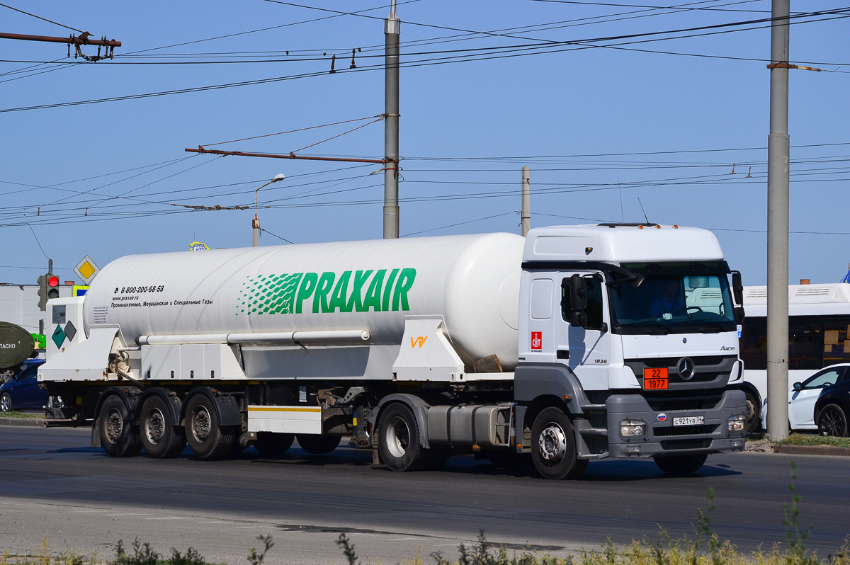 Волгоградская область, № С 921 УВ 34 — Mercedes-Benz Axor 1836