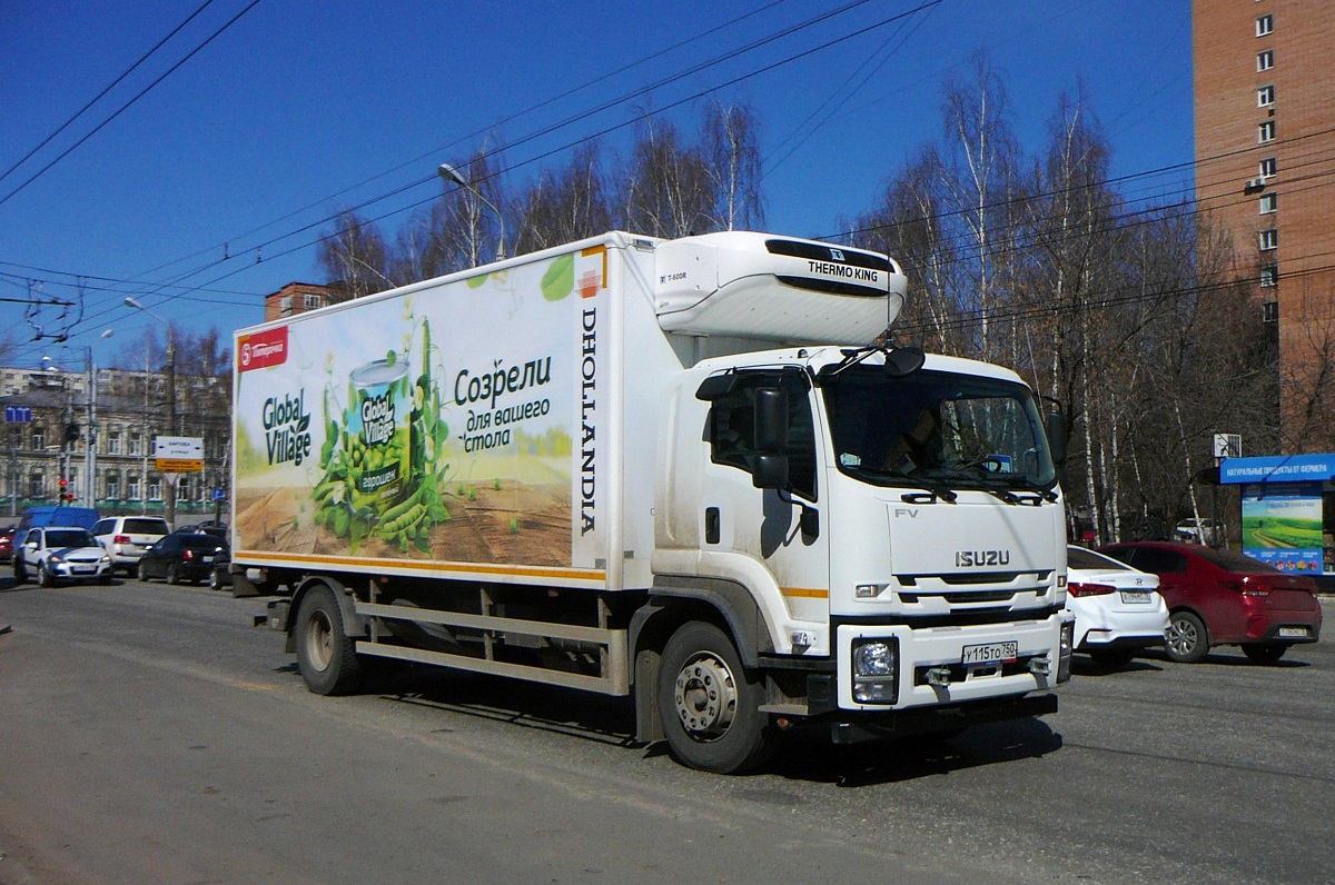 Московская область, № У 115 ТО 750 — Isuzu Forward 18.0 [Z7X]