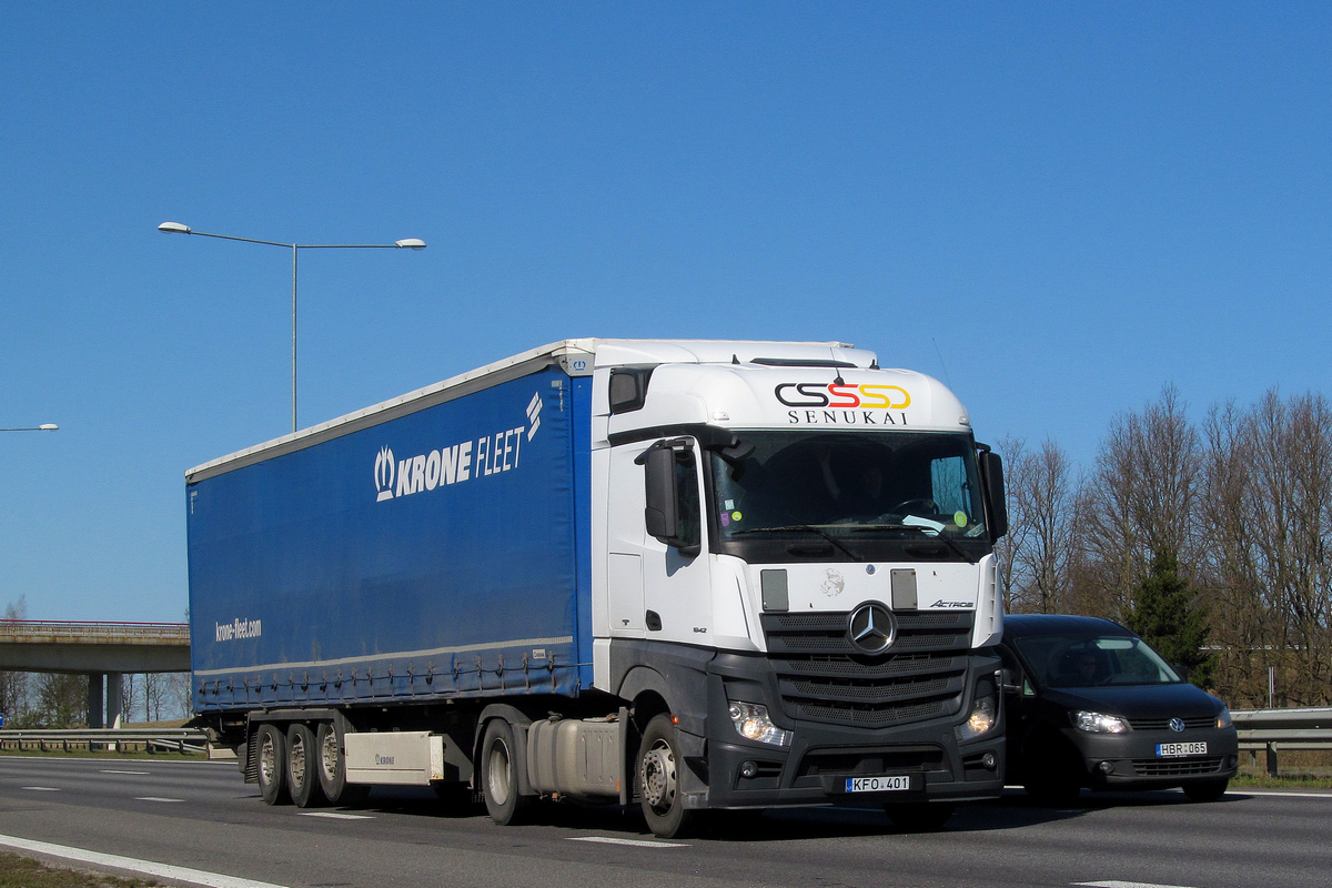 Литва, № KFO 401 — Mercedes-Benz Actros ('2011) 1842