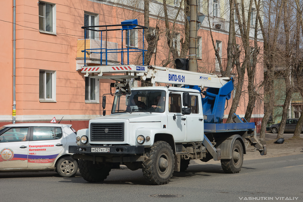 Архангельская область, № М 527 КС 29 — ГАЗ-33081 «Садко»