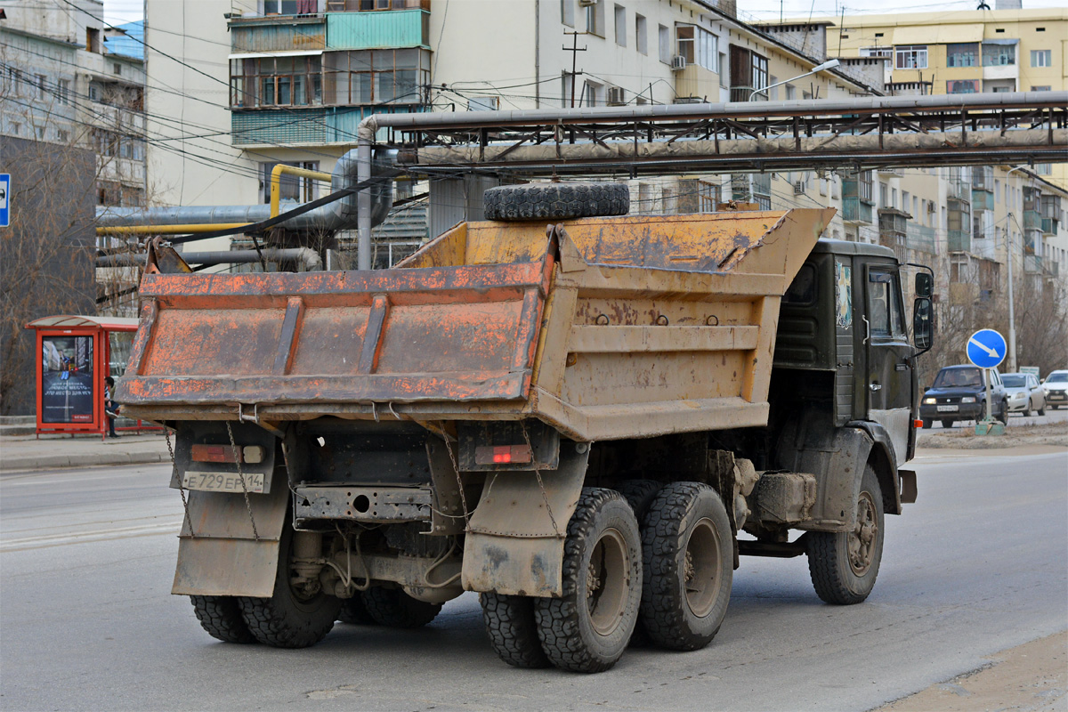 Саха (Якутия), № Е 729 ЕР 14 — КамАЗ-5320