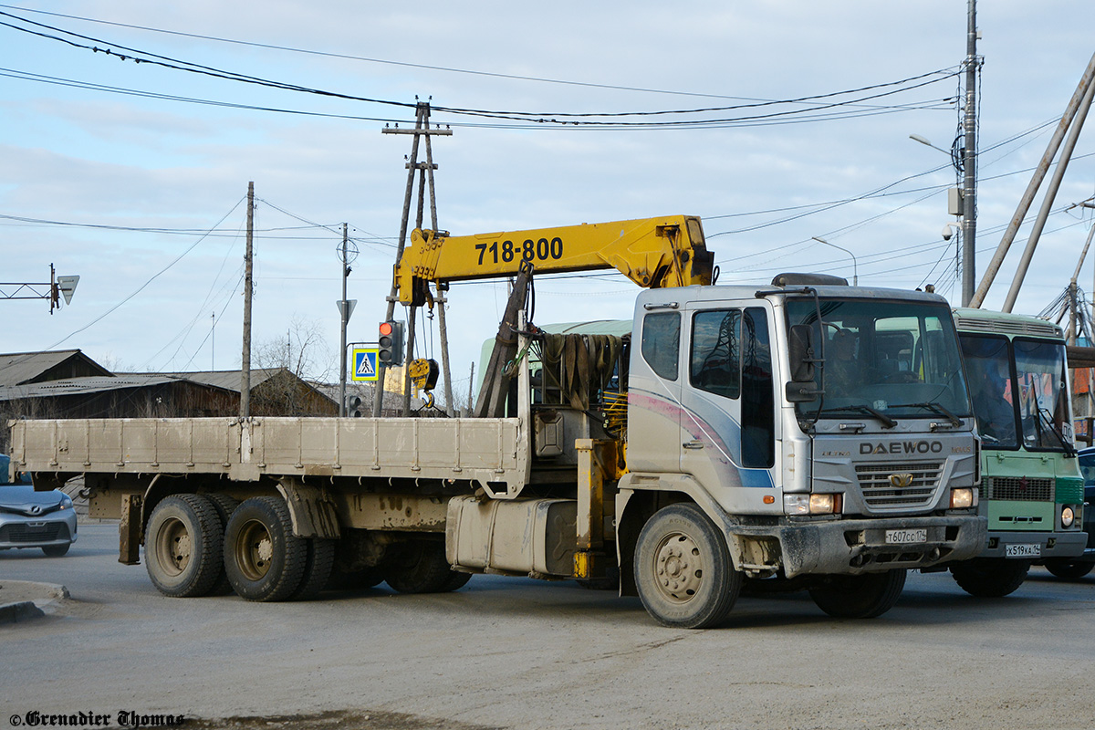 Саха (Якутия), № Т 607 СС 174 — Daewoo Novus