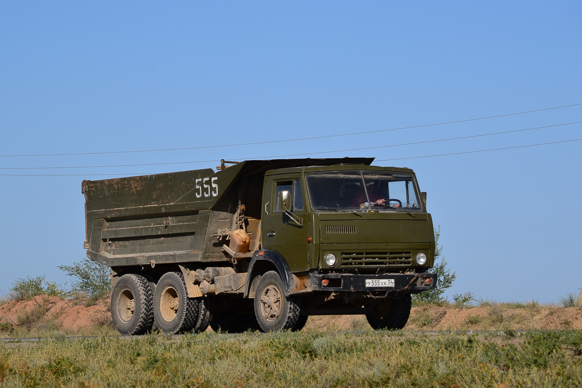 Волгоградская область, № У 555 ХК 34 — КамАЗ-5511