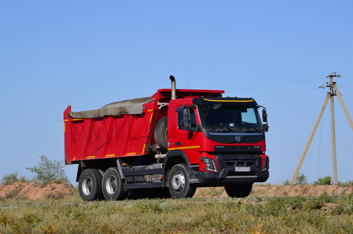 Волгоградская область, № В 351 ХВ 134 — Volvo ('2013) FMX.420 [X9P]