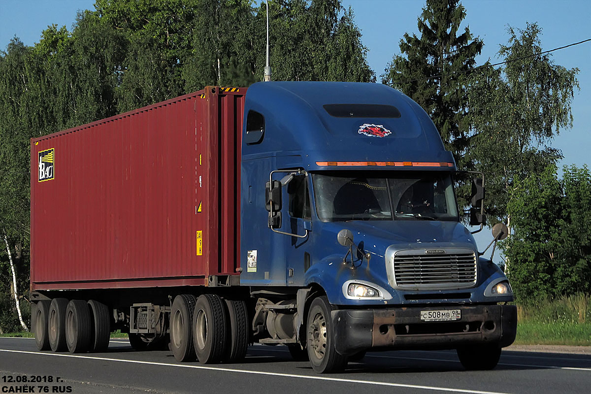 Санкт-Петербург, № С 508 МВ 98 — Freightliner Columbia