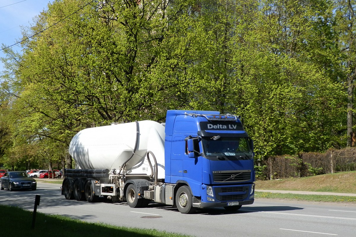 Латвия, № KD-1233 — Volvo ('2008) FH.460